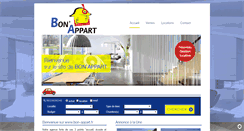 Desktop Screenshot of bon-appart.fr